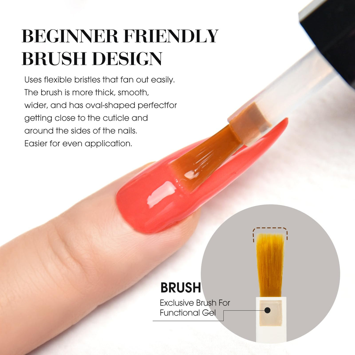 CANNI Yellow Gel Nail Polish packaging display