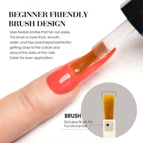 CANNI Yellow Gel Nail Polish packaging display