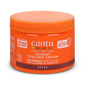 Cantu Coconut Curling Cream 12 oz front view with packaging