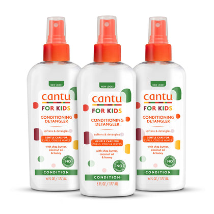 Cantu Conditioning Detangler for Kids 6 fl oz front view