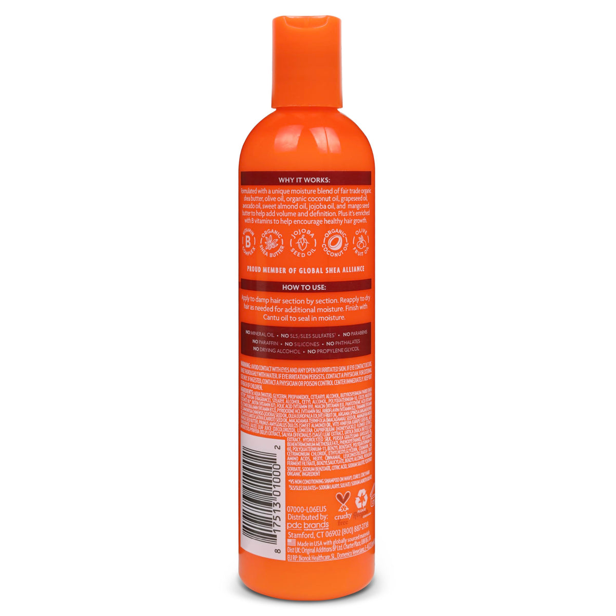 Cantu Curl Activator Cream packaging with shea butter