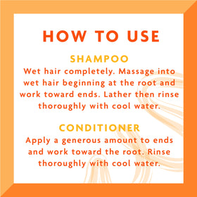 Cantu Shampoo & Conditioner Pack of 6 in packaging with ingredients list