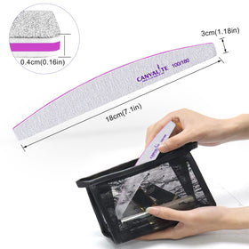 CANVALITE Nail File being used for nail art