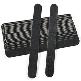 CANVALITE Nail File large emery board pack of 25 pieces black