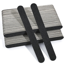 CANVALITE Nail File Pack 100PCS black emery boards