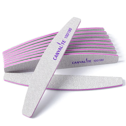 CANVALITE Nail Files 10 PCS pack front view