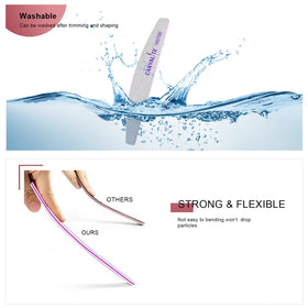 CANVALITE nail files for acrylic nails on a table