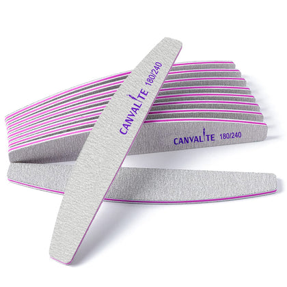 CANVALITE Nail Files pack of 10, front view