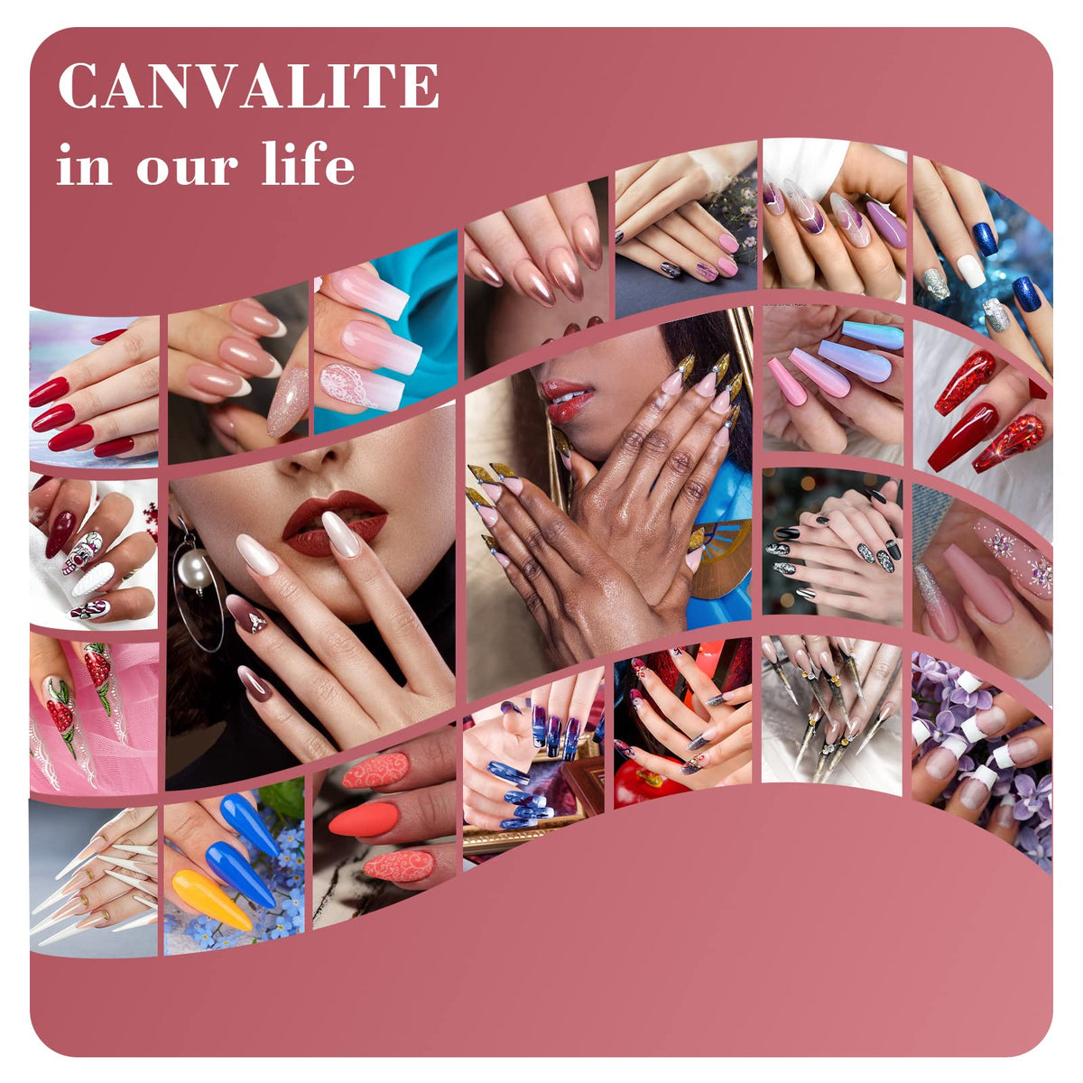 CANVALITE nail files with a manicure set