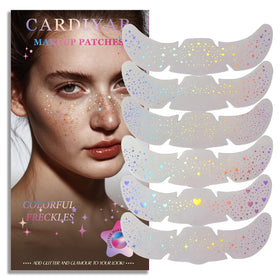 Cardiyar Glitter Freckles 24PCS set including large and mini patches