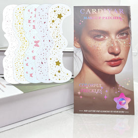 Cardiyar Glitter Freckles on a hand with sparkles
