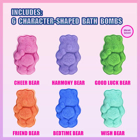 Care Bears bath bomb in shape of Bedtime Bear