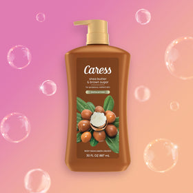 Caress Body Wash 30 Fl Oz bottle side view