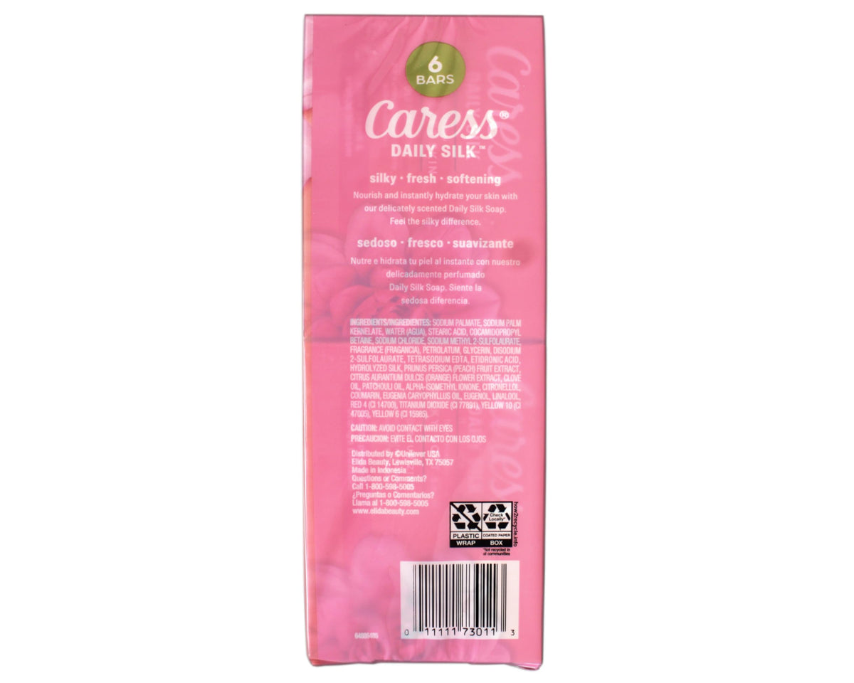 Caress Daily Silk Moisturizing Soap stacked bars
