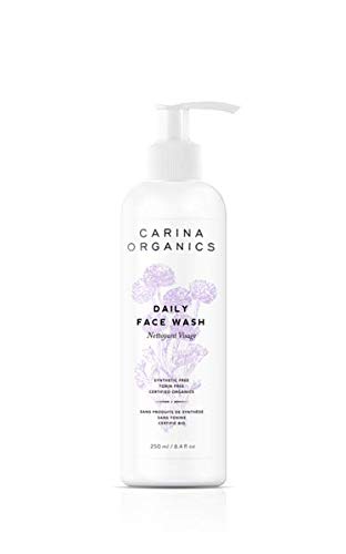 Carina Organics Unscented Face Wash 250ml front view