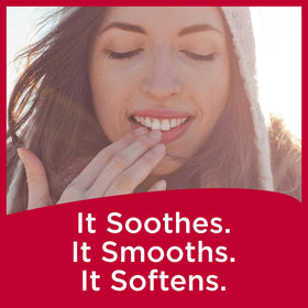 Carmex Wintergreen lip balm stick close-up
