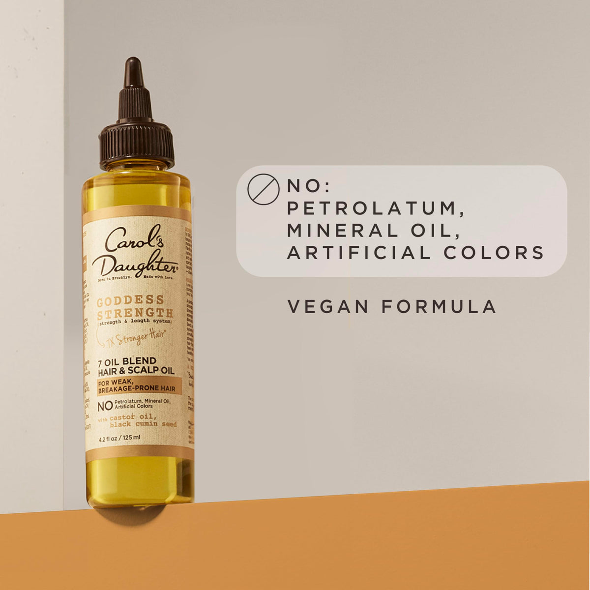 Carol's Daughter Goddess Strength 7 Oil Blend packaging