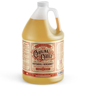 Carolina Castile Soap Patchouli Bergamot front view with packaging