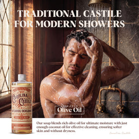 Carolina Castile Soap Patchouli Bergamot with organic olive oil
