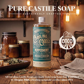 Carolina Castile Soap Peppermint Scent ingredients list