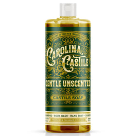 Carolina Castile Soap Unscented Liquid Soap 32 oz front view