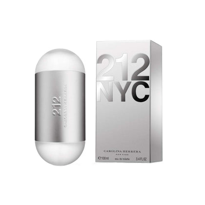 Carolina Herrera 212 Eau de Toilette Spray for Women 3.4oz front view
