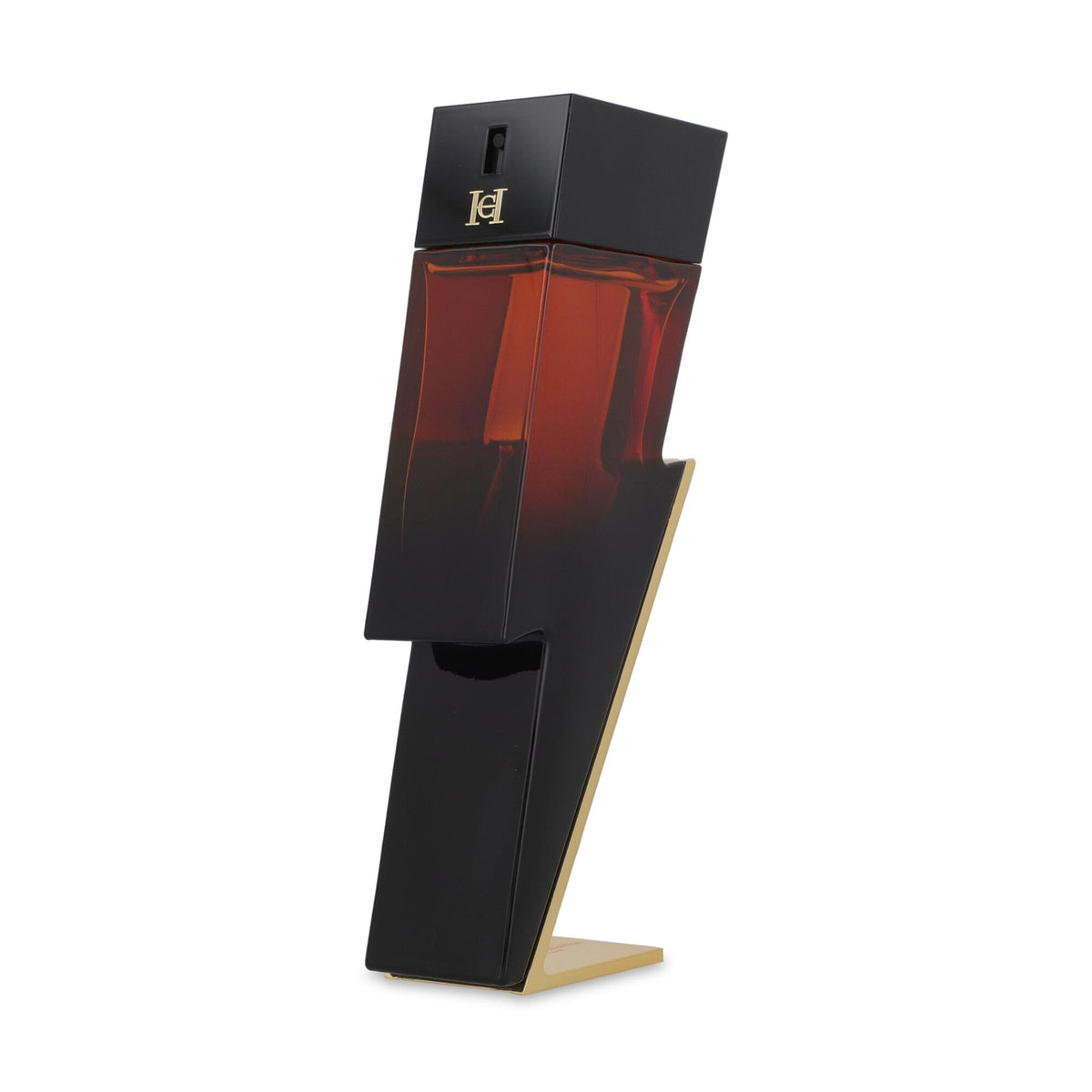 Carolina Herrera Bad Boy Elixir lightning-bolt bottle side view