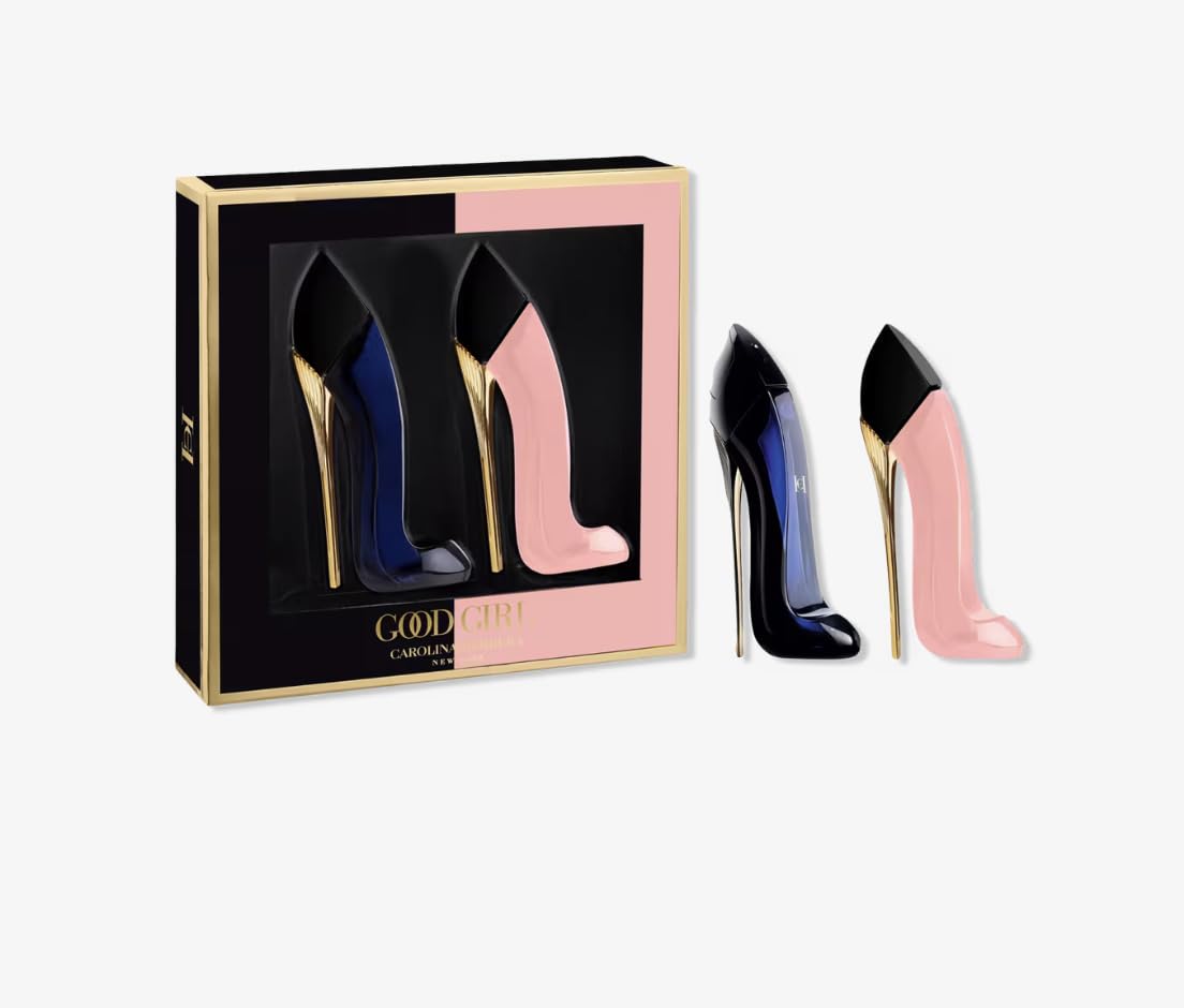 Carolina Herrera Mini Good Girl & Good Girl Blush Perfume Set front view