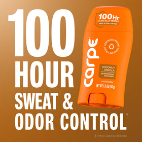 Carpe Antiperspirant Deodorant Coconut Vanilla packaging