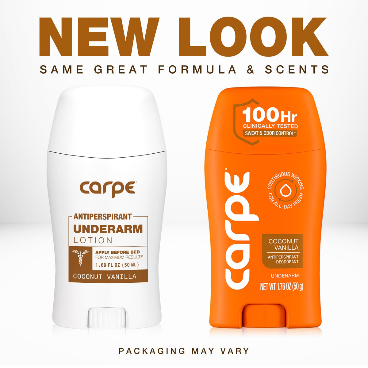 Carpe Antiperspirant Deodorant Coconut Vanilla side view