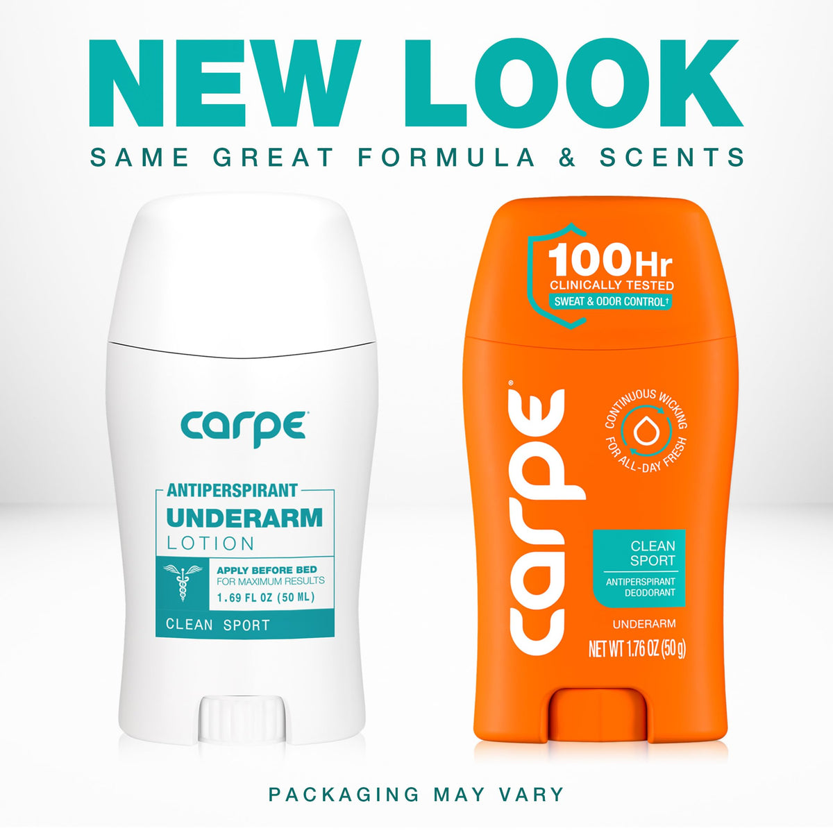 Carpe Antiperspirant Deodorant for Men packaging