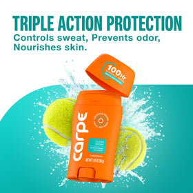 Carpe Antiperspirant Deodorant for Men top view