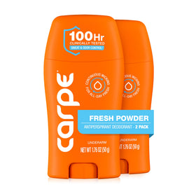 Carpe Antiperspirant Deodorant for Men & Women front view