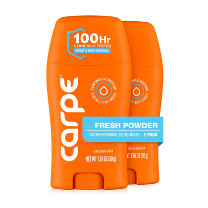 Carpe Antiperspirant Deodorant for Men & Women front view