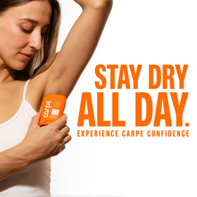 Carpe Antiperspirant Deodorant packaging details