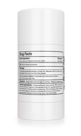 Carpe Antiperspirant Deodorant Stick Fresh Linen close-up of stick