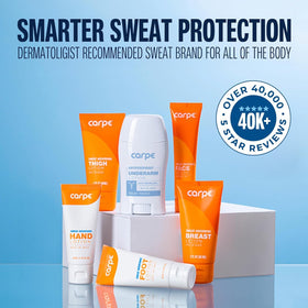 Carpe Sweat Absorbing Hand Lotion product dimensions