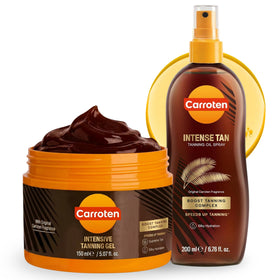 Carroten Intensive Tanning Gel 6.7 oz front view