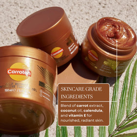 Carroten Shimmer Tanning Gel close-up of texture