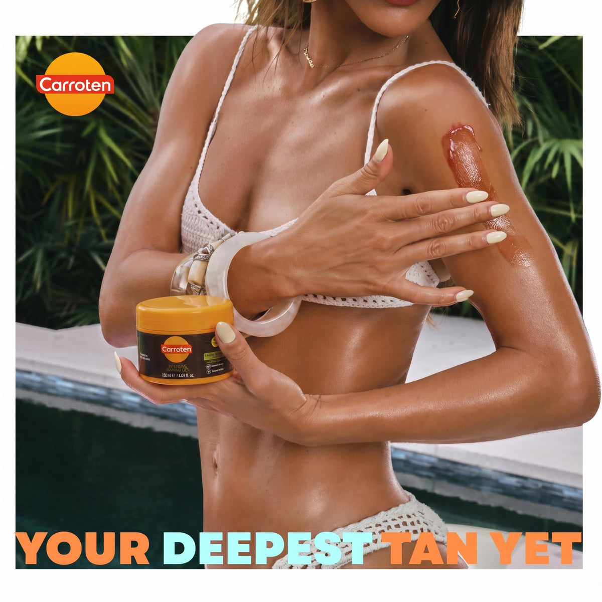 Carroten Tanning Gel ingredients list