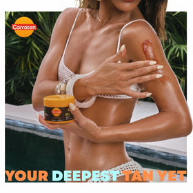 Carroten Tanning Gel ingredients list