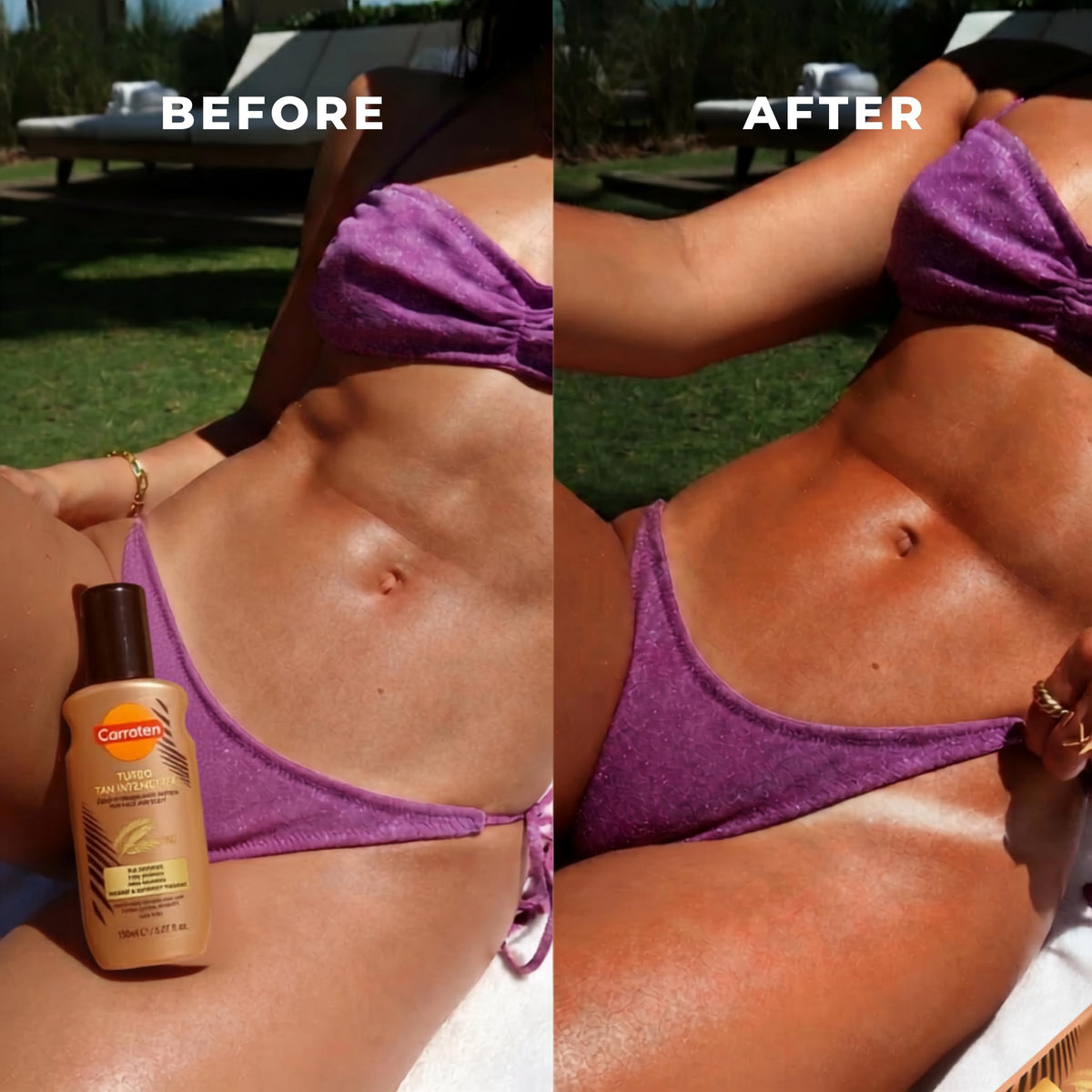 Carroten Turbo Tan Intensifier 5 oz back view