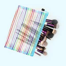 CarryEpic mesh bags filled with cosmetics