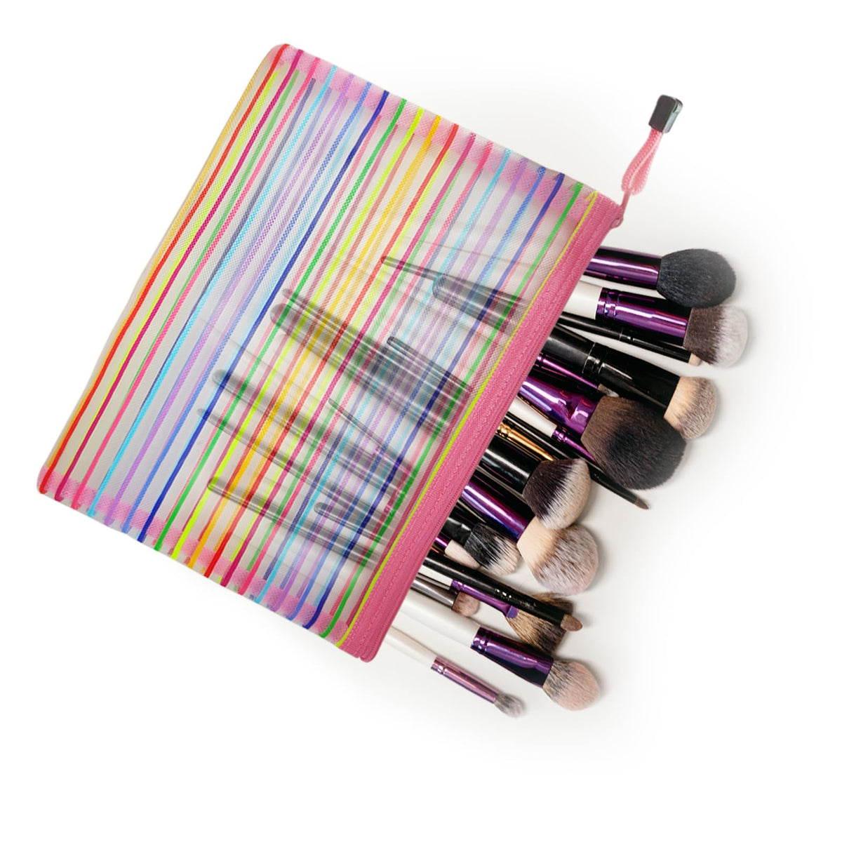 CarryEpic Mesh Makeup Bags in a handbag