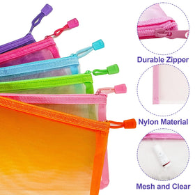 CarryEpic Mesh Pouches in a handbag for organisation