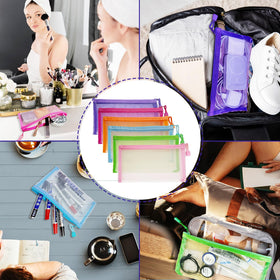 CarryEpic Mesh Pouches in different sizes and colours