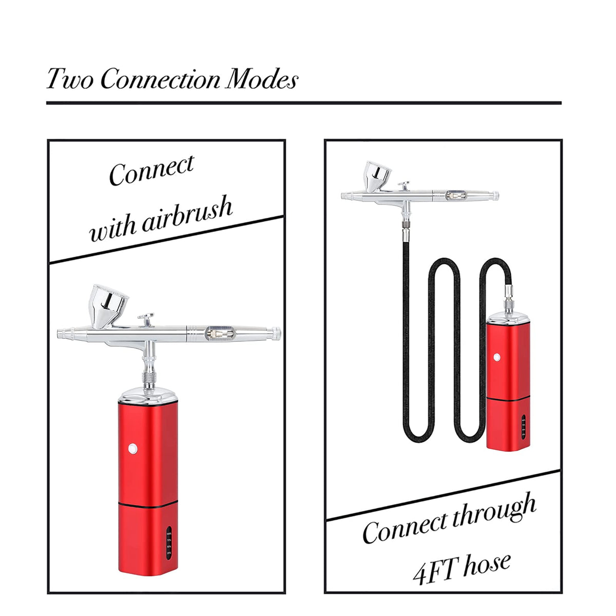 Casubaris Airbrush Kit in use for makeup application