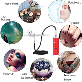 Casubaris Airbrush Kit showcasing different airbrush pens