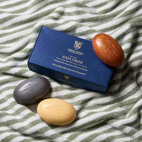 Caswell-Massey Men’s Bar Soap Gift Set side view