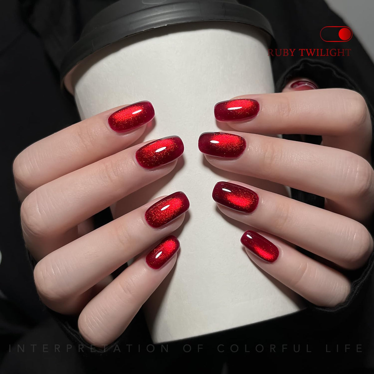 Cat eye magnet tool included with GAOY nail polish